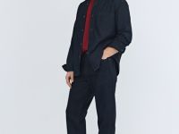 Зауженные джинсы Tapered, Синий