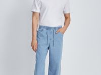 Джинсы wide leg fit мужские
