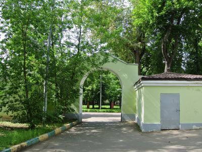 Ограда с воротами, нач. XX в.