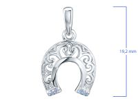 Подвеска из серебра э0612пд11176800