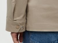 Ветровка из хлопка с капюшоном