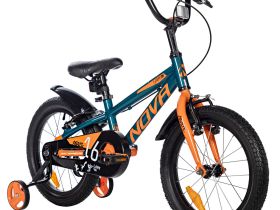 Детский велосипед Novatrack Extreme 16 V-Brake, год 2025, цвет Оранжевый