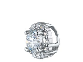 Классическая подвеска из белого золота э4712пд12220105_white