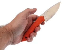 Нож Джек, сталь VG-10, рукоять оранжевая G10