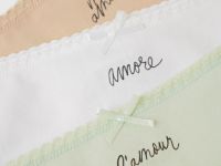 Трусы для девочек, 3 шт., Бежевый