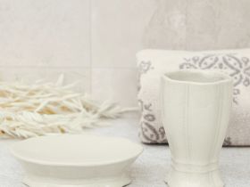 Мыльница OstellatoII, бежевая