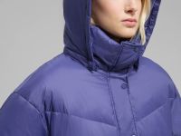 Пуховик со съемным капюшоном