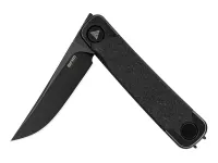 Складной нож SRM 131M-GB Enso black сталь 14C28N, рукоять Black G10