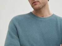 Джемпер свободного силуэта из хлопка