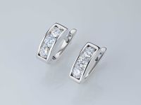 Серьги из белого золота э4712сг01120300