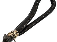 Брелок Волк, бронза