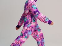 Комбинезон текстильный с полиуретановым покрытием для девочек