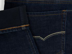 Утепленные джинсы straight fit мужские