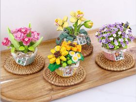 1673_MK Конструктор Цветы в горшках