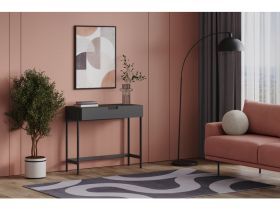 Консоль Лигес 93x40 Графитовый/Черный