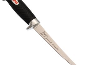 Филейный нож, Rapala, BP706SH1, нержавеющая сталь, кожаный чехол