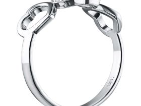 Кольцо из белого золота с бриллиантами э0901кц12142300