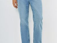 Прямые джинсы, Голубой