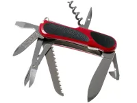 Нож перочинный Victorinox EvoGrip S17, сталь X55CrMo14, рукоять Cellidor/эластомер, черно-красный