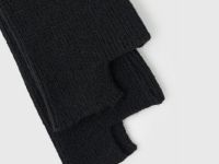 Гетры из пряжи с шерстью, Черный