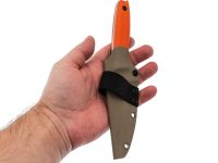 Охотничий нож Оса сталь Aus10 cobalt, рукоять G10 оранжевый