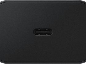 Зарядное устройство Samsung EP-T4511 45 Вт с кабелем USB-C Чёрное