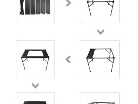 1911 Ultra-light Grilling Table стол скл. алюм (61х42х42см)