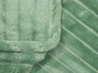 Плед Soft strip, нефрит