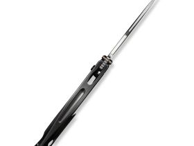 Складной нож WE Knife Tighe Down, сталь M390, рукоять титан/карбон, черный