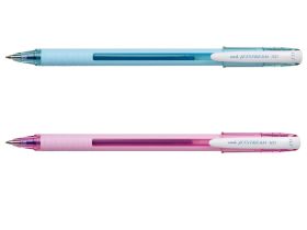 Ручка шариковая UNI Jetstream "SX-101-07FL" 0,7 мм, цв. синий, корп. Бирюзовый