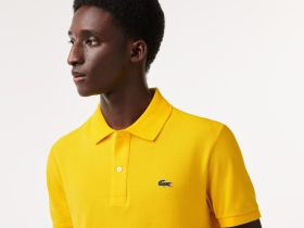 Мужское поло Lacoste L.12.12 приталенного кроя