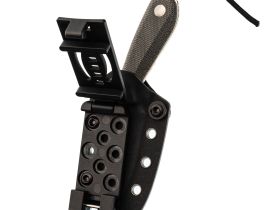 Туристический нож Kizer Buddy, сталь 14C28N, рукоять микарта