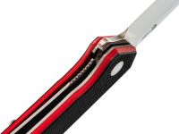 Складной нож Амур Техно малый, сталь N690, рукоять G10 черно-красный