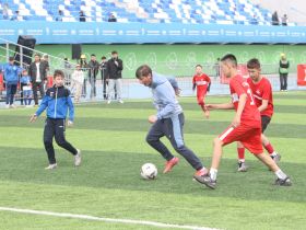 Андрей Аршавин забил свои первые голы на стадионе в Якутске