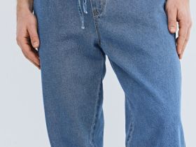 Джинсы джоггеры, Синий