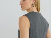 Классический жилет, Серый