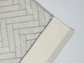 Полотенце махровое Casetta, серое