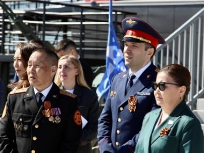 Сотрудники следственного управления  приняли участие в военно-патриотическом фестивале, организованном кадетской школой  