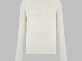 Легкий базовый джемпер прямого кроя