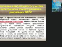 Вебинар "Профессиональные компетентности педагога: теория и практика преподавания английского языка для детей с ОВЗ"