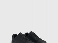 Кеды из микрофибры, Черный