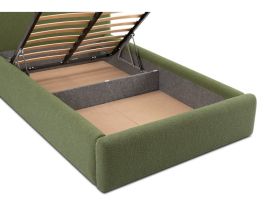 Кровать Кевия 90 Букле Зеленый