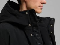 Утепленная парка с капюшоном