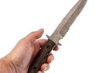 Нож для выживания Командор, сталь 65х13, рукоять венге
