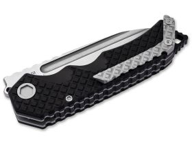 Складной нож Boker Hermod Folder, сталь D2, рукоять G10, черный