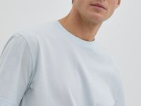 Футболка из хлопка прямого кроя