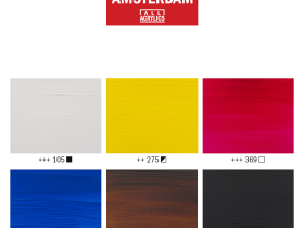 Набор акрила Talens "Amsterdam" Standart 6 цв*20 мл, стартовый