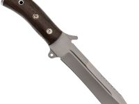 Нож для выживания Смерч, сталь 65х13, рукоять венге