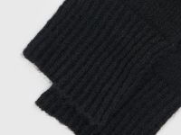 Митенки для девочек, Черный