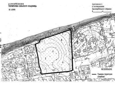 Сельское кладбище в р.п. Воскресенское